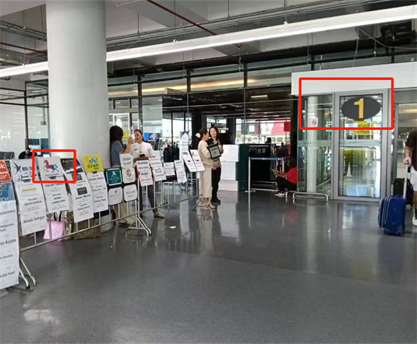 ドンムアン空港(DMK)のお乗り場