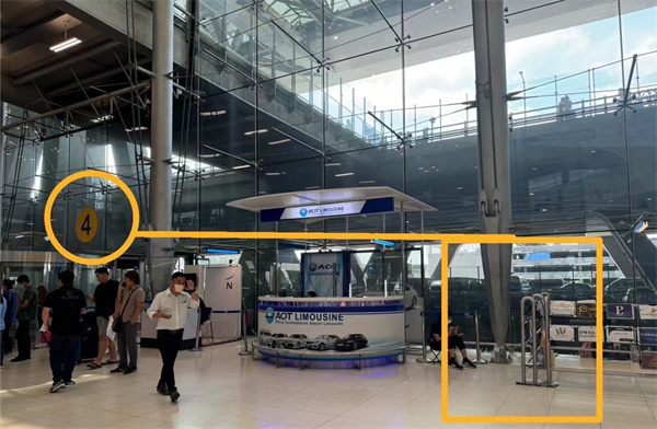 プーケット空港(HKT)のお乗り場