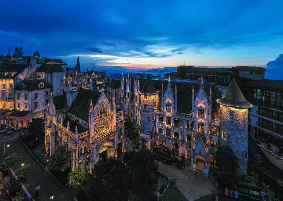 Ba Na Hills By Night And Golden Bridge with Buffet Dinner and Round Trip Shuttle Bus | Vietnam 2
