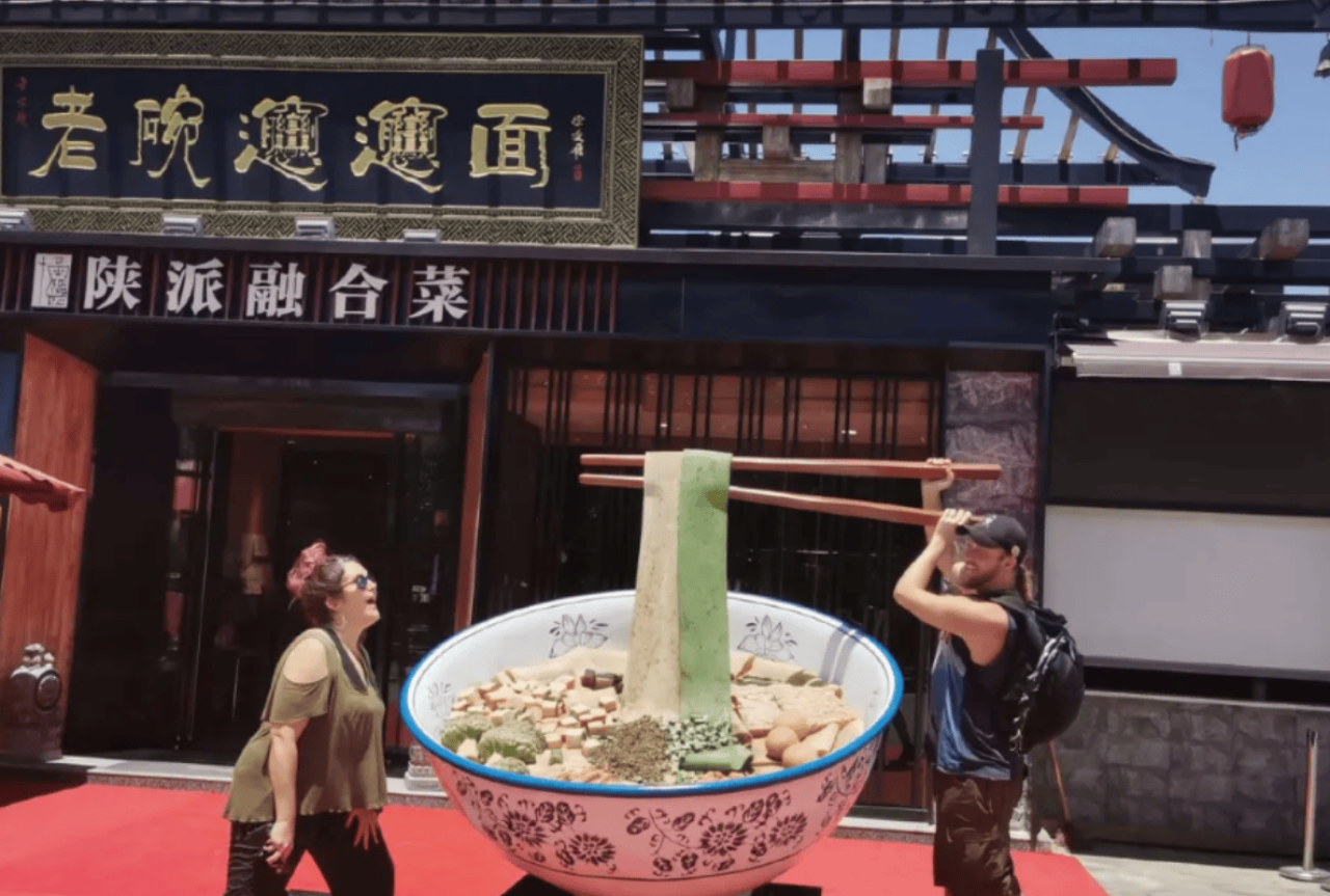 Savory Secrets of Xi'an Food: Night Walking Tour at Muslim Quarter & Sajinqiao Food 4