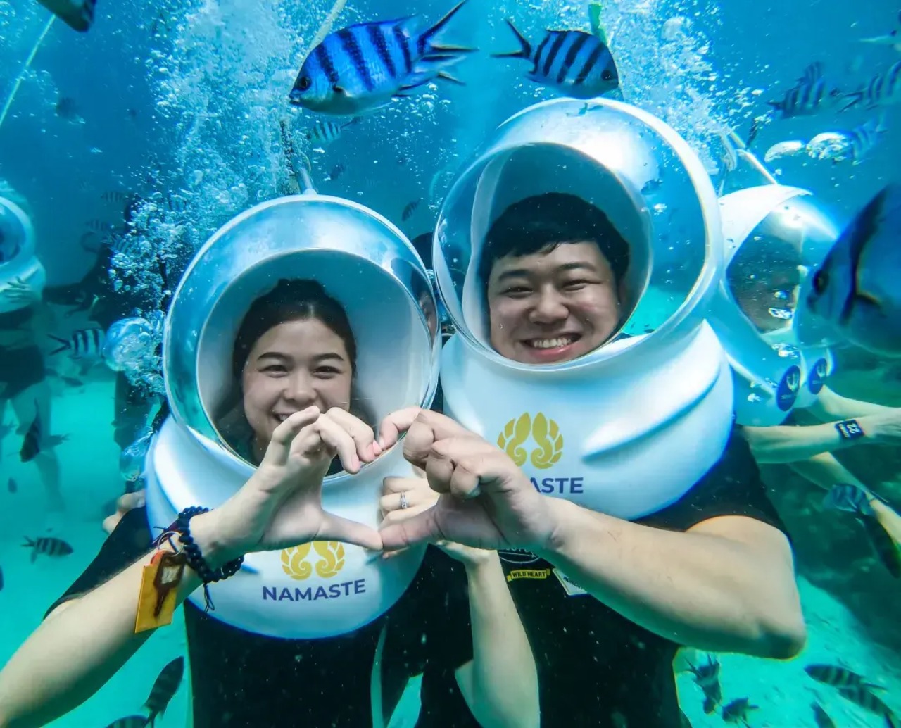 Seawalker at Nautilus Namaste Cruise + Round Trip Canoe Transfer| Phu Quoc - Vietnam