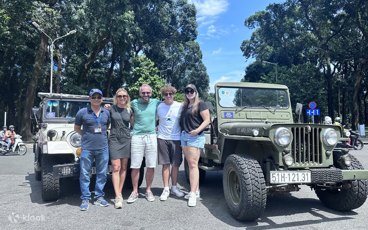 Sai Gon Private Half-Day City Tour by Army Vintage Jeep 2