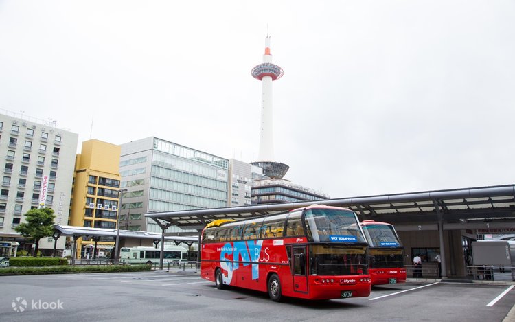 Kyoto Hop-On Hop-off sightseeing bus by Skyhop Bus (1day / 2days ticket) 3