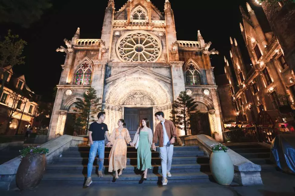 Ba Na Hills By Night And Golden Bridge with Buffet Dinner and Round Trip Shuttle Bus | Vietnam 4