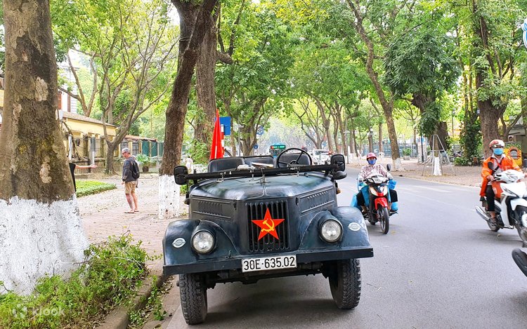 Hanoi Half-Day Tour with Vietnam Army Legendary Jeep
