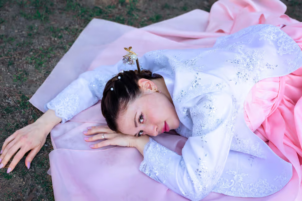 Hanbok Rental with Korean Hairstyling at Hanboknam Gyeongbokgung 4