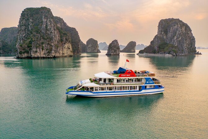 Cozy Bay Premium Day Cruise | Experience Ha Long Bay with Kayaking Included & Titov | Optional Transportation from Hanoi | Vietnam