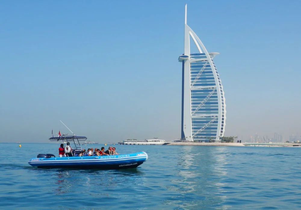 Marina, Atlantis Palm, and Burj Al Arab Speedboat Tour 2