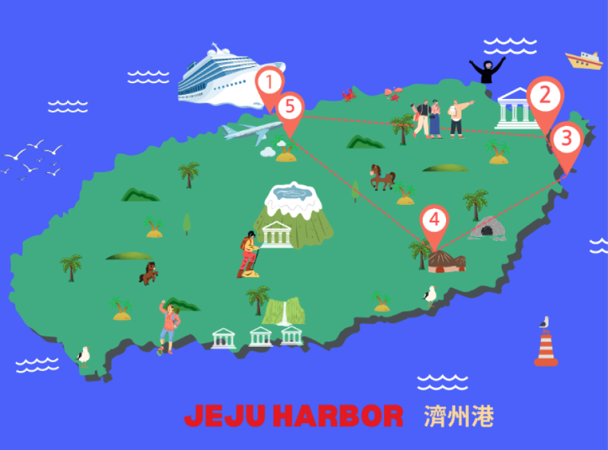 (For Jeju Cruise Guests Layover) Jeju UNESCO Day Tour | Korea