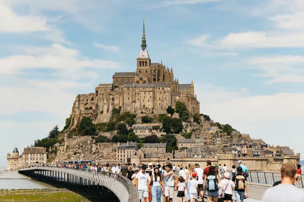Paris Mont Saint-Michel Day Tour with Ticket and Transport Only/ Audio Guide/ Guided Tour