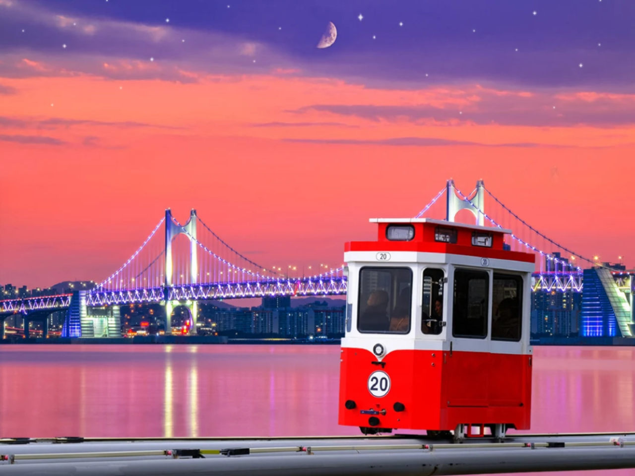 Busan Sunset Haeundae Sky Capsule & Busan Night view Tour | South Korea