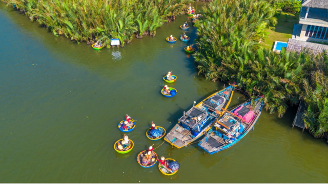 Coconut Forest Tour by Bicycle and Basket Boat in Hoi An 2