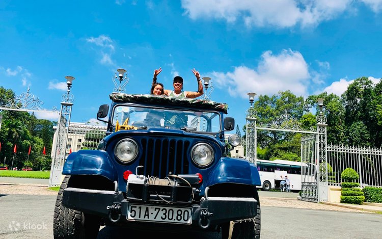 Sai Gon Private Half-Day City Tour by Army Vintage Jeep