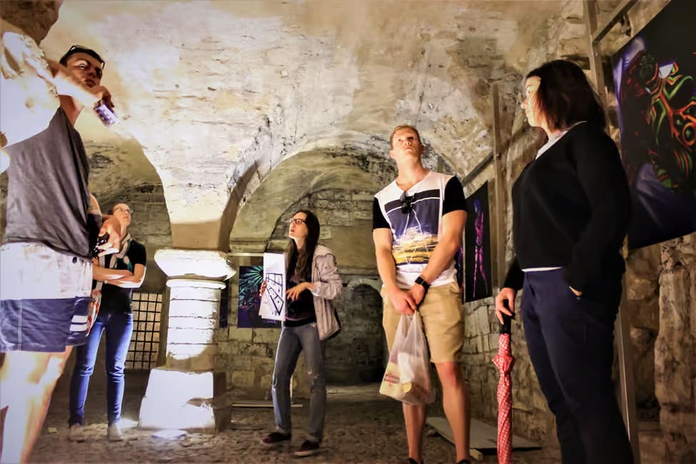 Ghosts, legends, and medieval underground dungeon tour in Prague 3