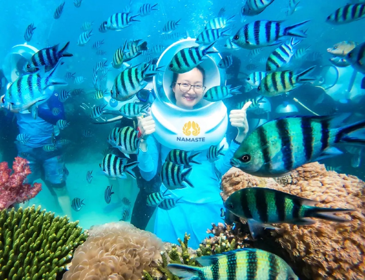 Nautilus Namaste Undersea Walk + Speedboating Transfer