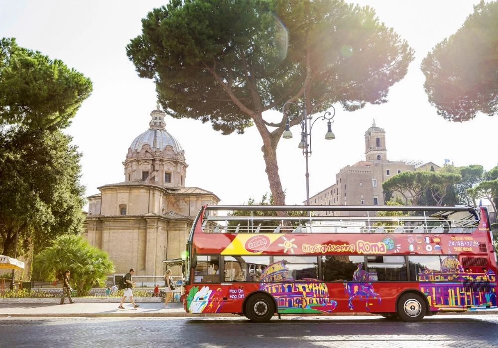 Rome Big Bus Hop-On-Hop-Off Sightseeing Bus Tour 2