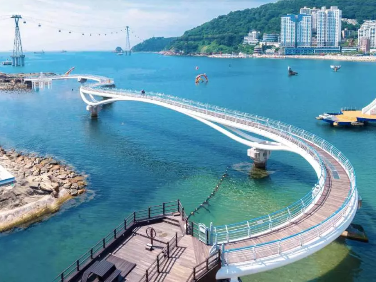 Busan One Day Tour | Haeundae Blue Line Park Train & Capsule + Haedong Yonggungsa Temple + Gamcheon Culture Village + Huinnyeoul Culture Village (From Busan) 2