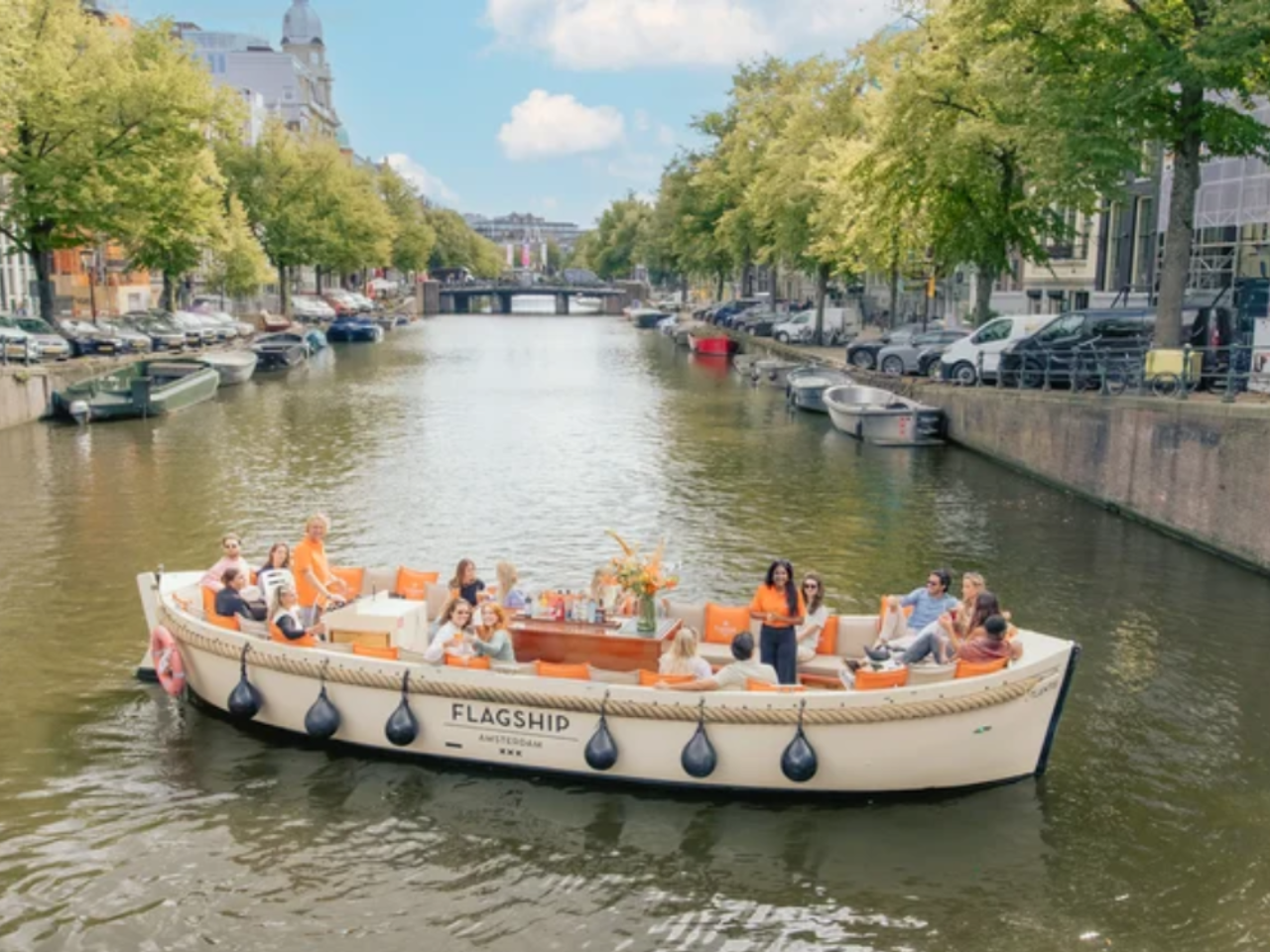 Amsterdam: Luxury Open Boat Cruise with option Unlimited Drinks 5