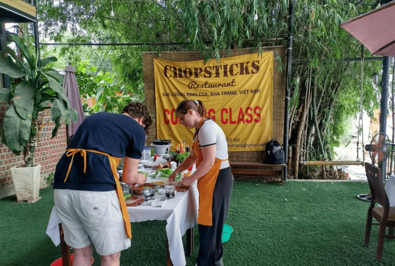 芽庄烹饪私人课程 & 市场半日游 4