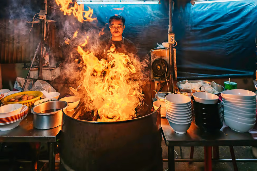 Bangkok's Best Eats Food Night Tour by Tuk Tuk | Thailand 3