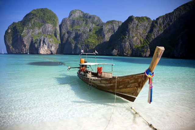 Island Hopping: Phi Phi, Maya, Maiton, Bamboo & Khai Islands by Speedboat or Speed Catamaran