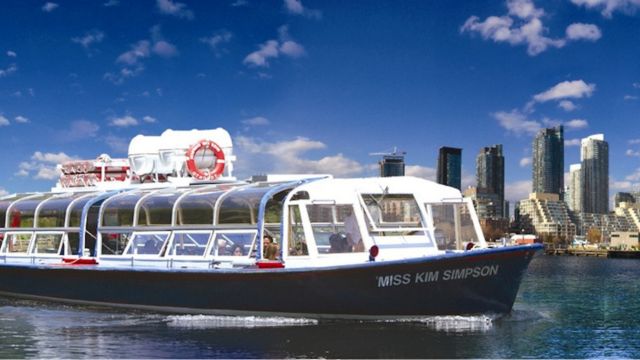 Toronto Harbour and Islands Boat Cruise Sightseeing