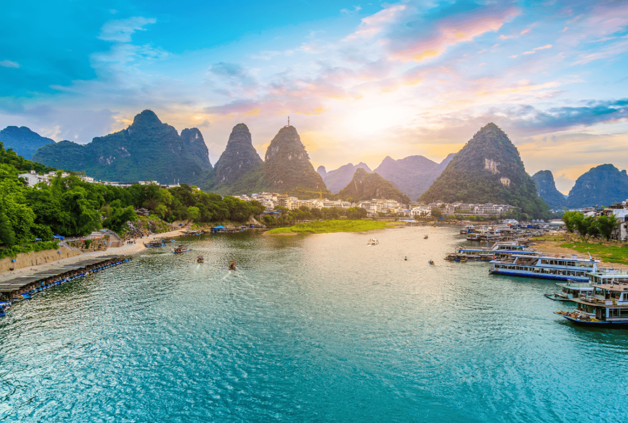 Yulong River Bamboo Raft Night Tour 5