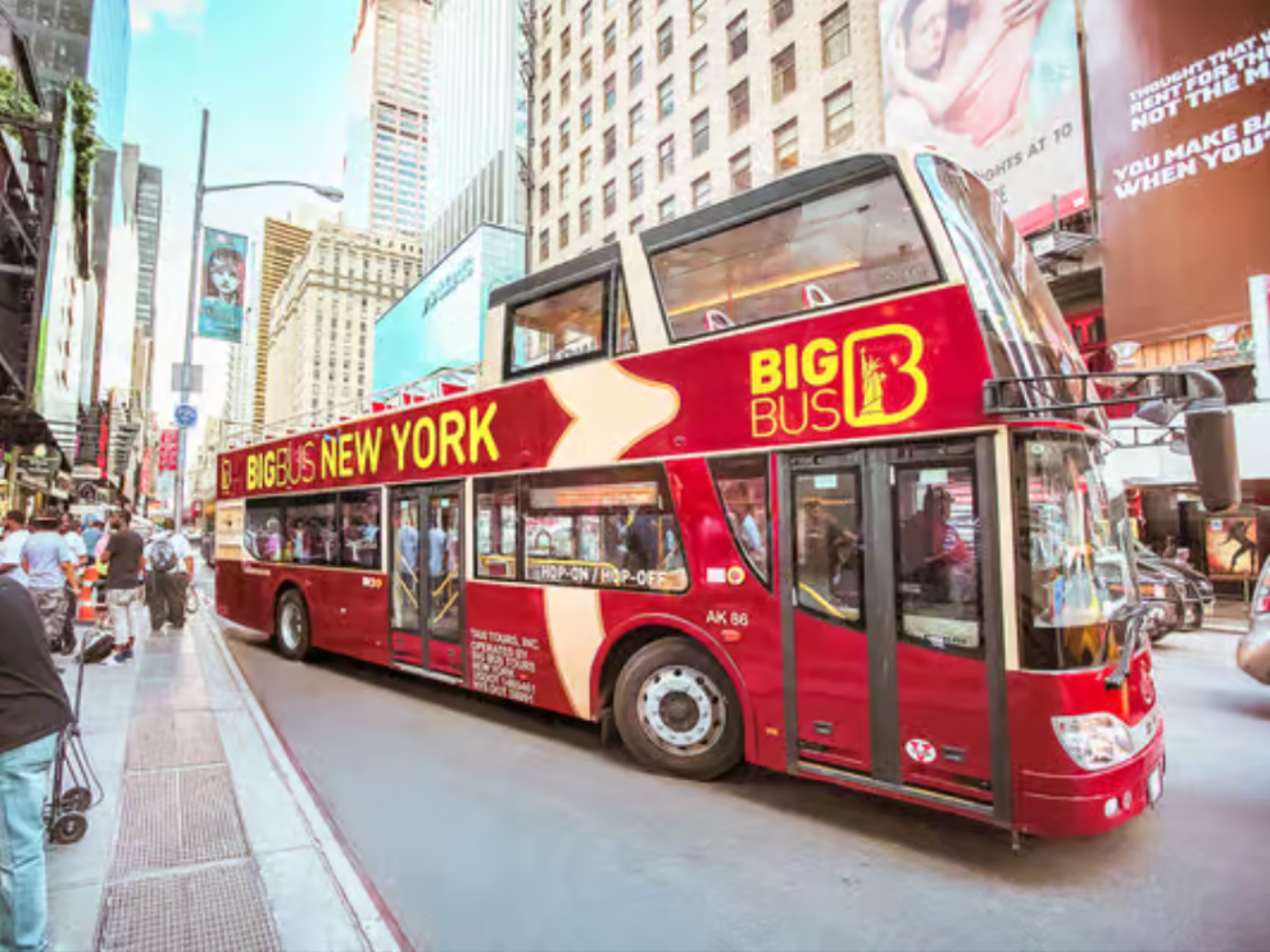 New York Big Bus Hop-On-Hop-Off Sightseeing Bus Tour 3