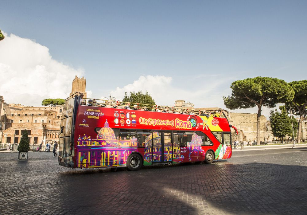 Rome Big Bus Hop-On Hop-Off Tours (Open-Top)