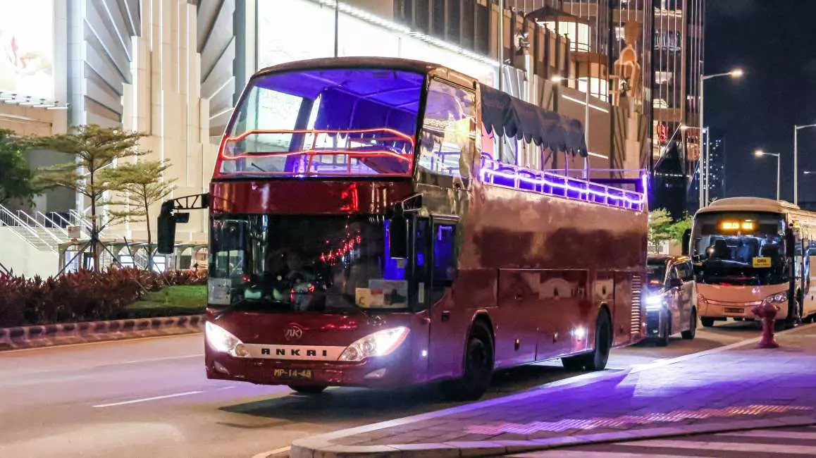 Macau Open Top Bus Night Tour