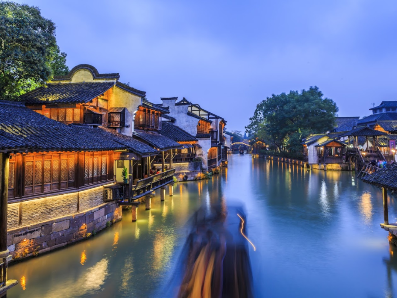 One-day tour to Wuzhen from Shanghai/Hangzhou: Wuzhen Dongzha/Xitang Ancient Town + Xizha Night Tour 4