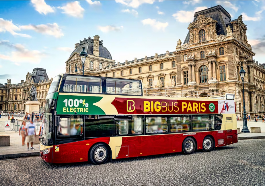 Paris Big Bus Hop-On-Hop-Off Sightseeing Tour 4