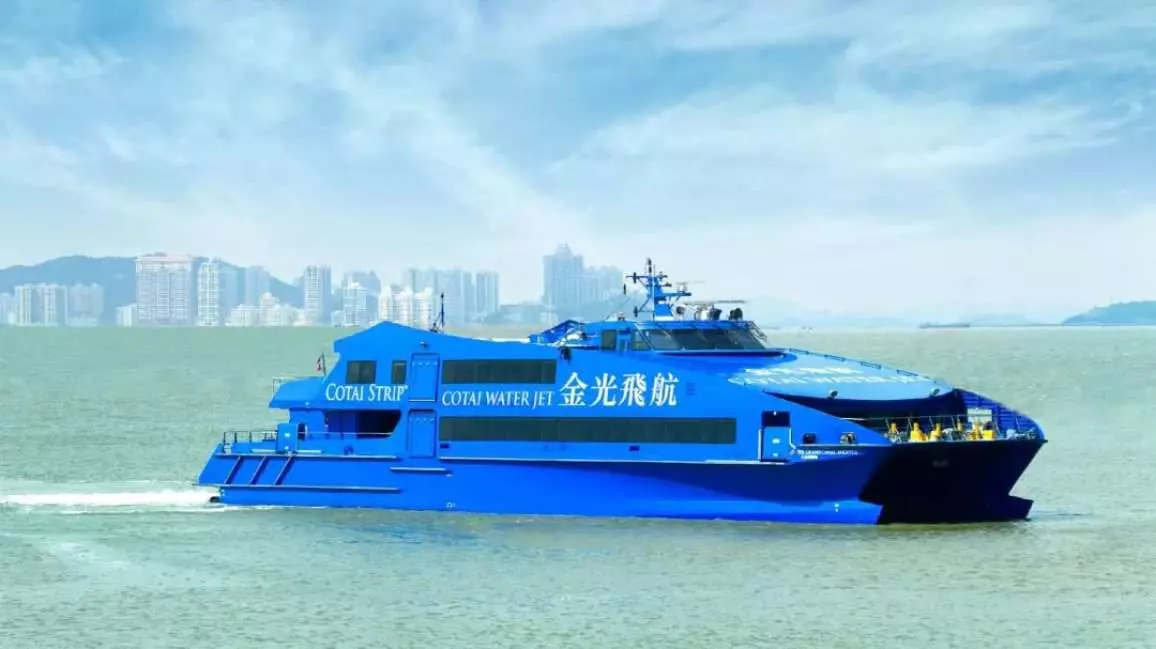 [Hong Kong-Macau] Cotai Water Jet Ferry Ticket (Sheung Wan, Hong Kong ↔ Taipa, Macau | Exclusive Free AIRSIM SIM Card