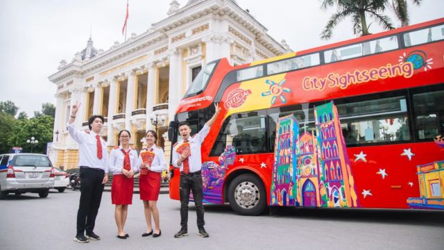 Hanoi Sightseeing Double-Decker Bus Ticket by City Sightseeing 3