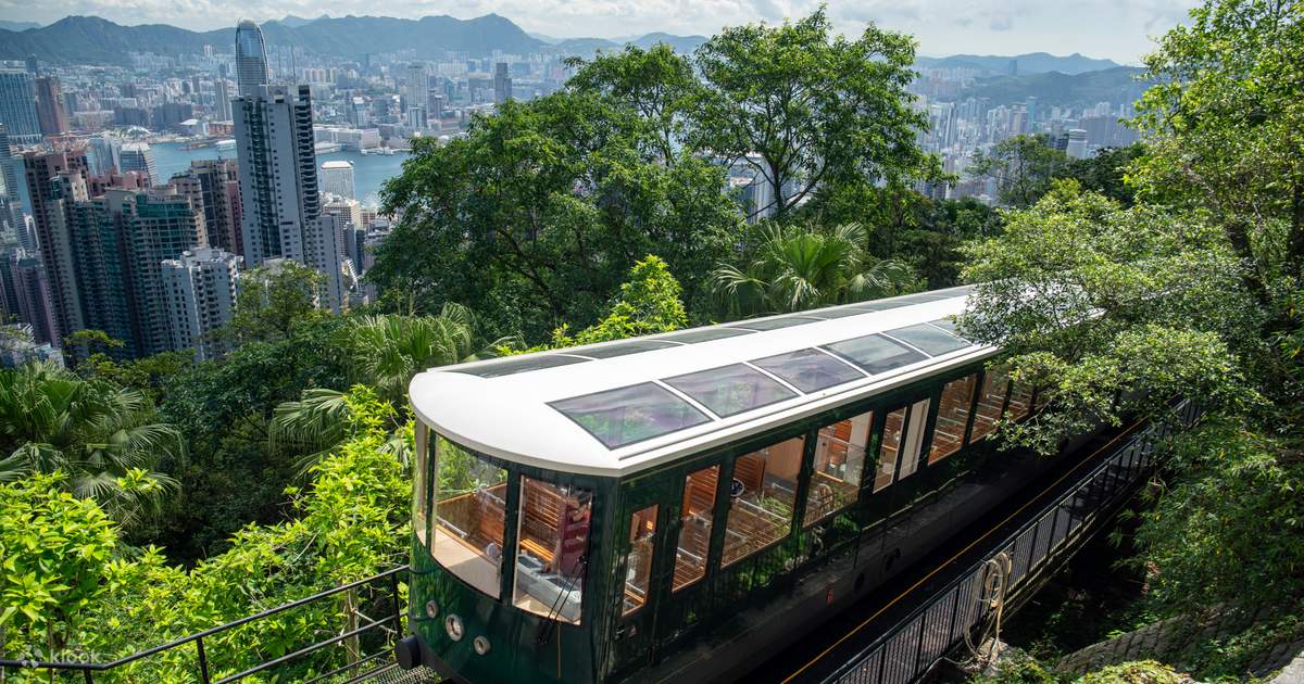 The Peak Tram Ticket in Hong Kong