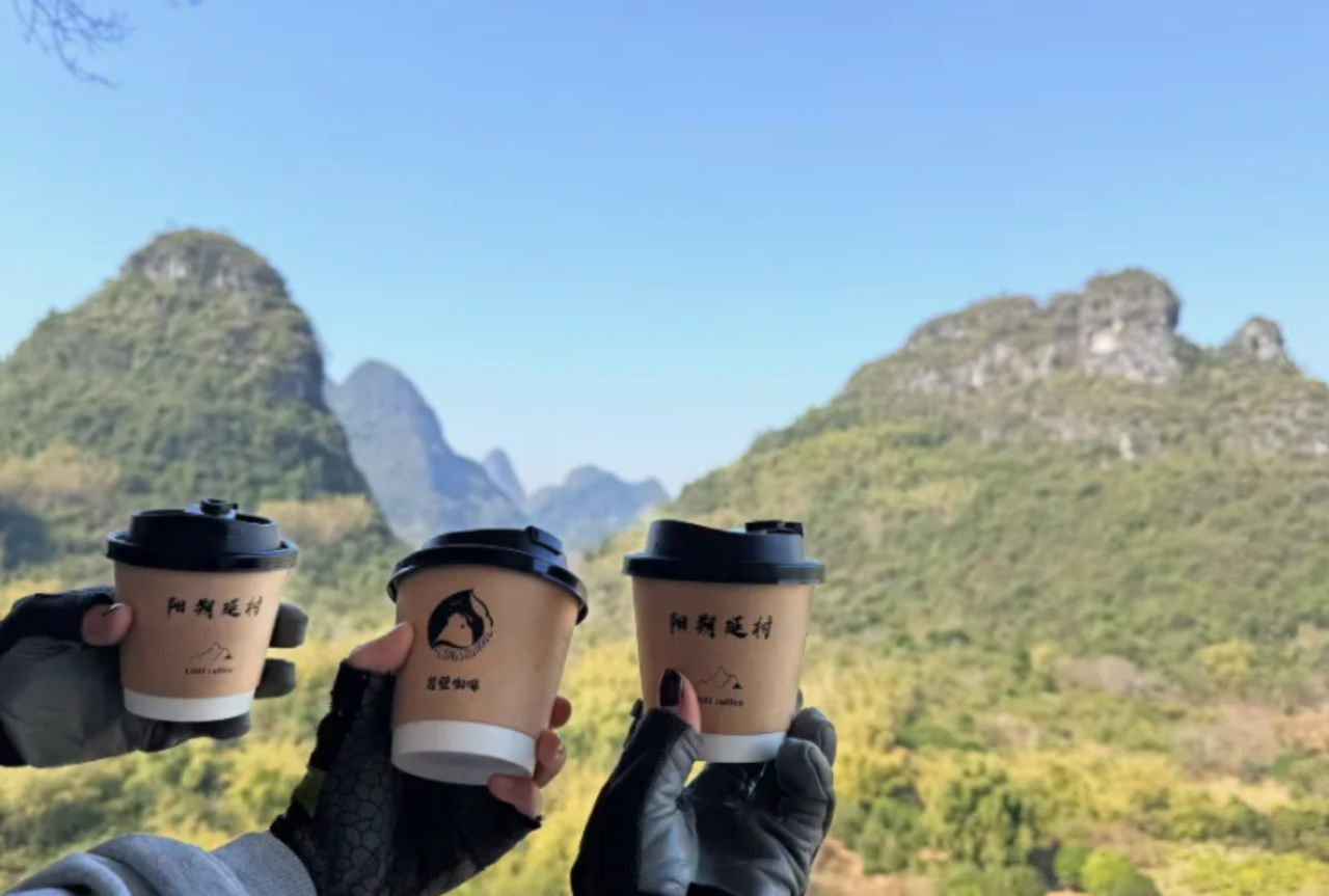 Yangshuo Yan Village Via Ferrata Experience with Equipment, Coach Guidance & Complimentary Coffee 4