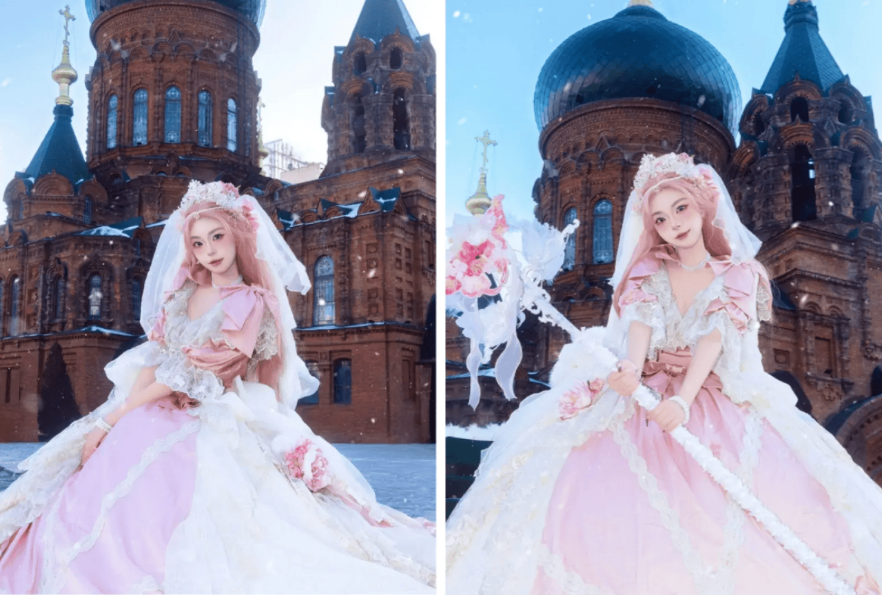 Harbin Russian Imperial Costume Photoshoot (Rental + Makeup/Hairstyle + Photographer) 2