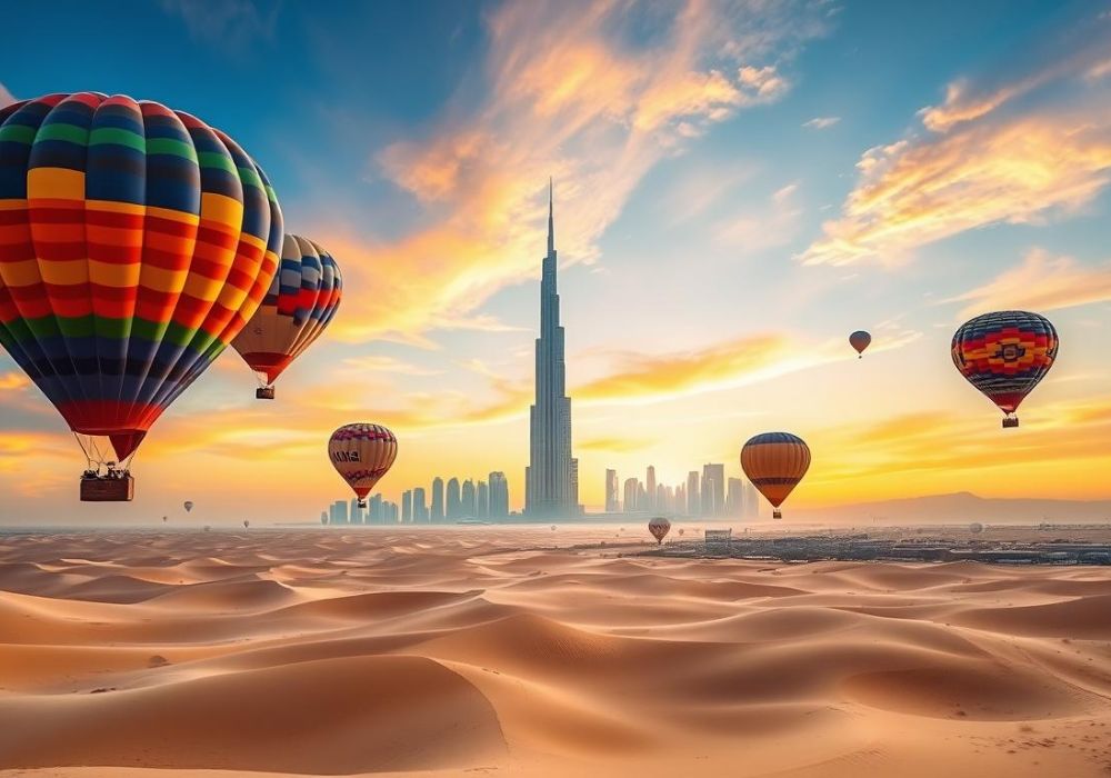 Balloon Flight Tour from Dubai with Hotel Transfers 3