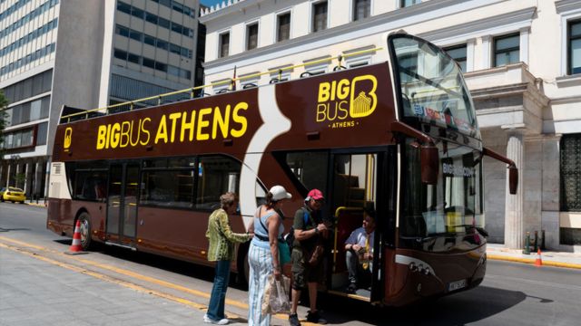 Athens Big Bus hop-on hop-off sightseeing tour