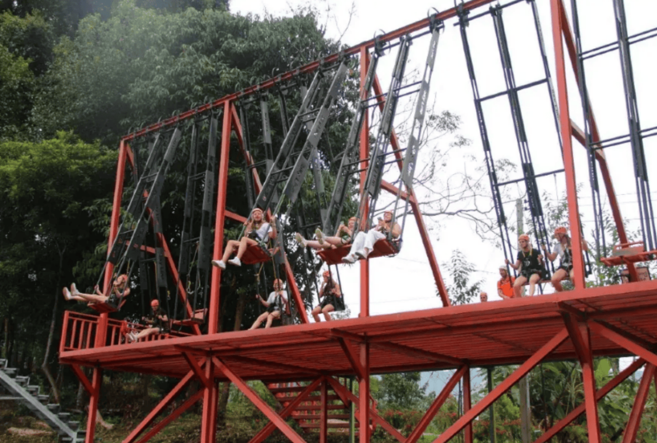 Skyline Jungle Luge 冒险高空滑索体验 Chiang Mai