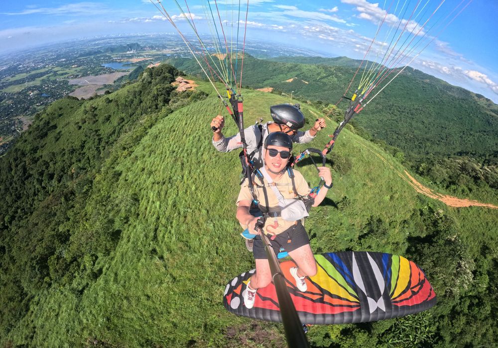 Paragliding Experience in Bu Hill - Hanoi | Vietnam 3