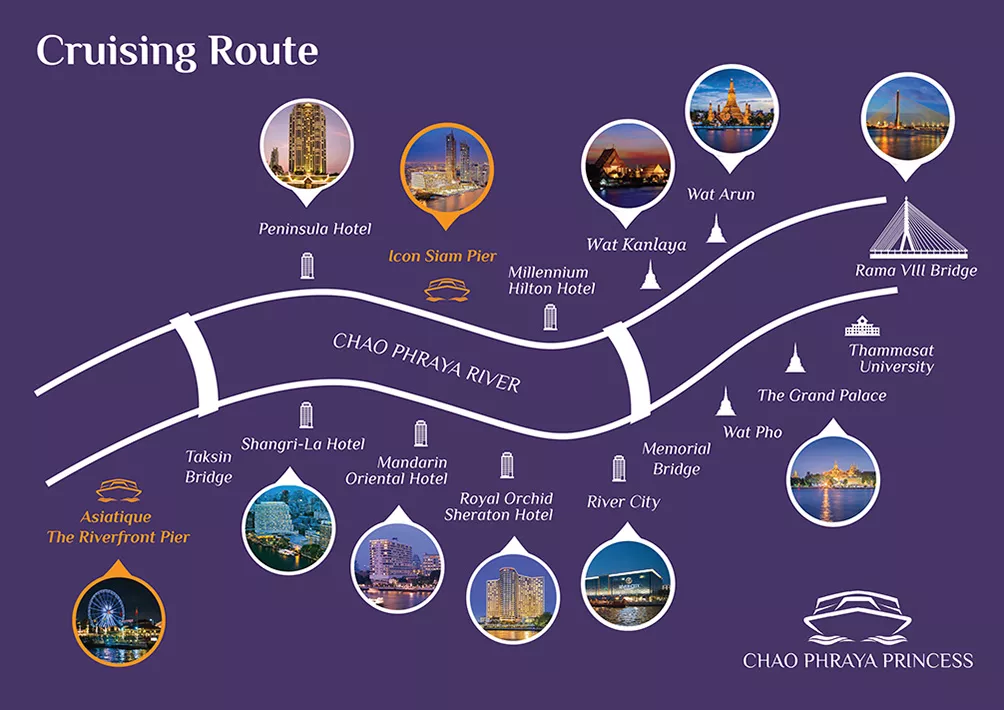Chao Phraya Princess River Cruise with Dinner Buffet | Thailand 3