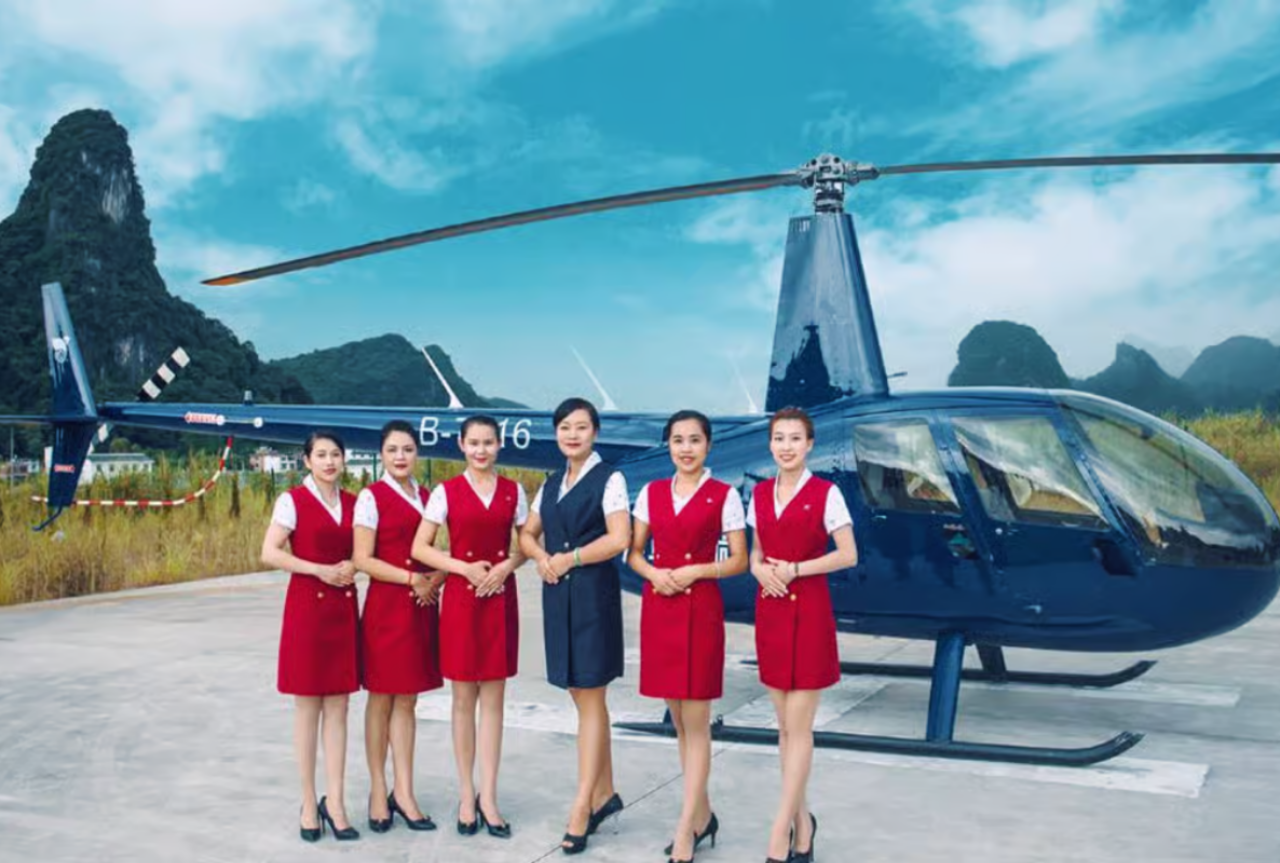 Yangshuo Helicopter Scenic Flight Experience 4