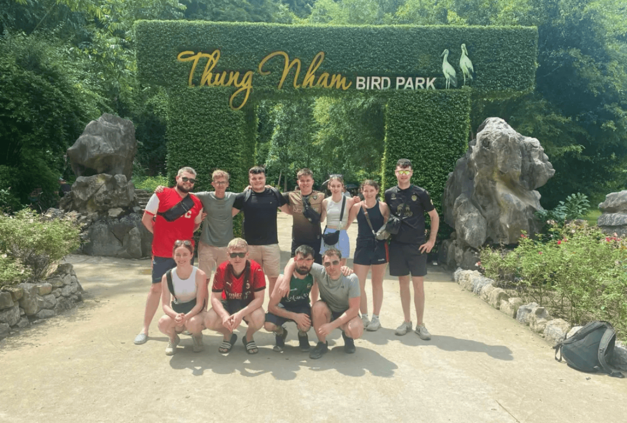 Ninh Binh Motorbike Day Tour with Cooking Class & Bird Park Visit