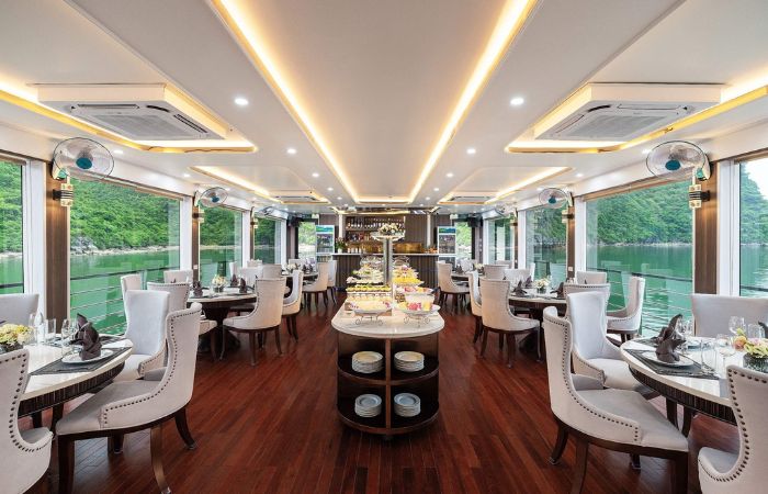 Hercules Premium Day Cruise: Ha Long Bay with Sung Sot & Ti Top 3