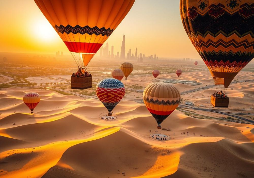Balloon Flight Tour from Dubai with Hotel Transfers
