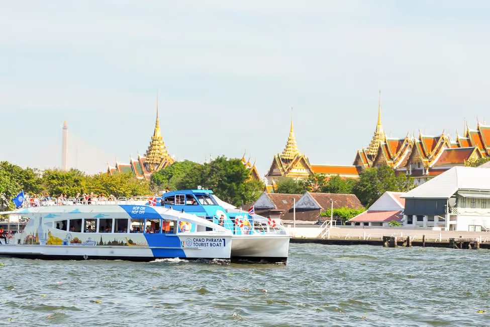 Chao Phraya Tourist Boat: 1-Day Unlimited Hop On Hop Off Pass in Bangkok