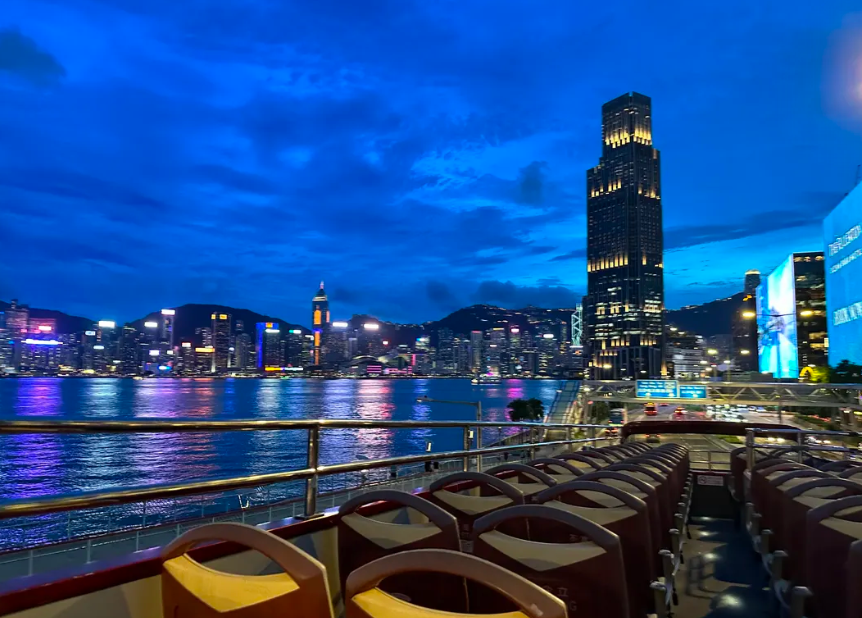 Hong Kong Open Top Sightseeing Bus Tour | Temple St 5