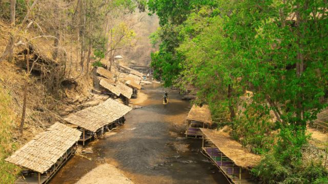 Chiang Mai ATV 2 hrs. Mae Wang Jungle Beauty and Bamboo Rafting Day Tour