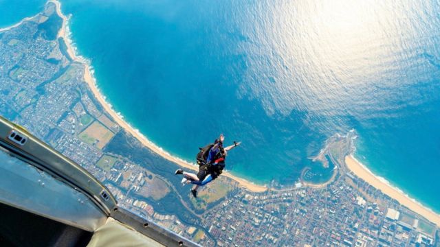 Skydiving Wollongong from Sydney